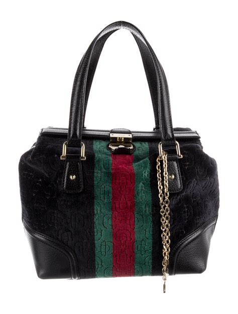 authentic gucci treasure boston bag